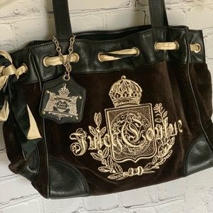 Juicy Couture Bags - Juicy Couture Velour Bag Juicy Couture Bags - Juicy Couture Velour Bag